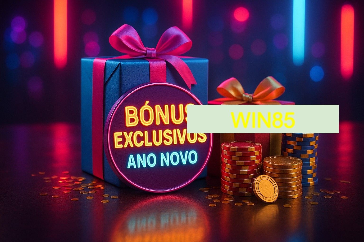 Promoções de Ano Novo no WIN85